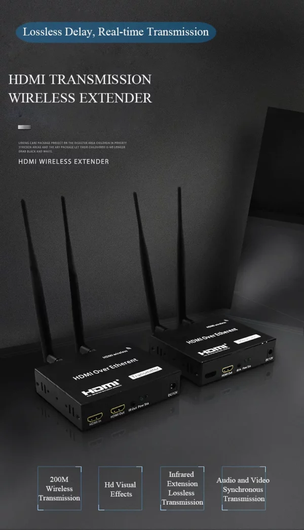 اکستندر HDMI بی سیم 200 متری - Image 4