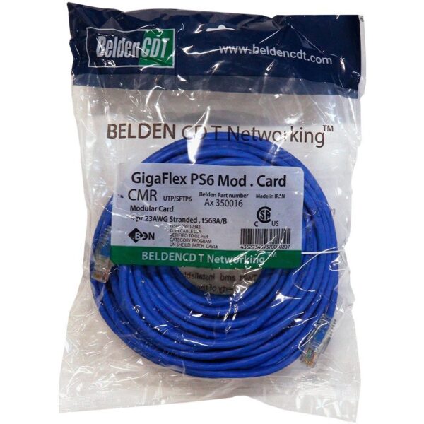 کابل شبکه Cat6 UTP برند BELDEN طول30متر - Image 3