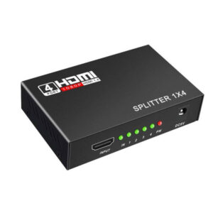 اسپلیتر 4 پورت HDMI با اداپتور