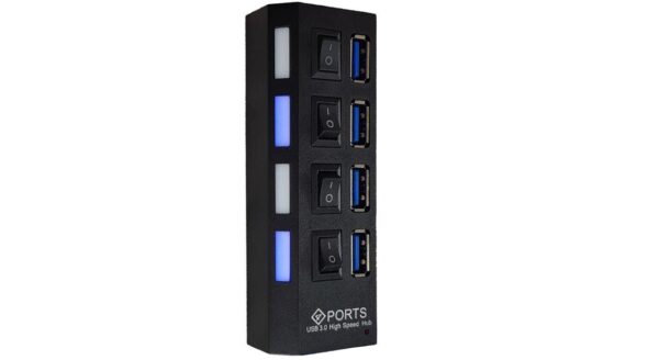 هاب 4 پورت USB 3.0 کلیددار مدل RH 3 - Image 3