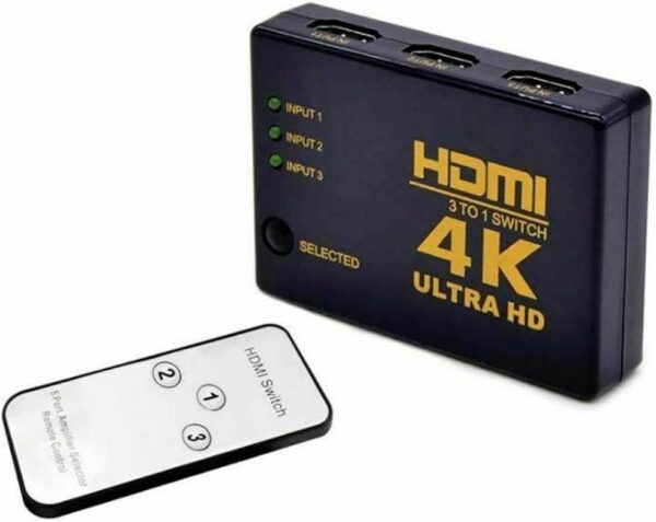 سوییچ 3 پورت 4k UltraHD HDMI مدل UH-301 - Image 3