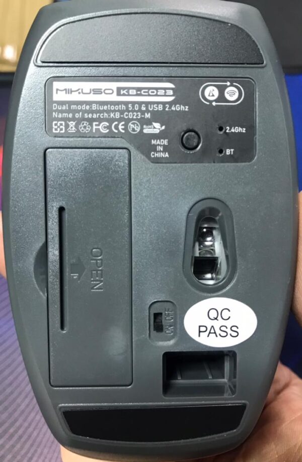 کیبورد و ماوس بی سیم میکاسو مدل KB-C023 - Image 8