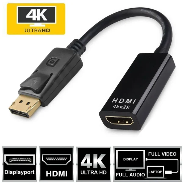 تبدیل Display Port TO HDMI/4K-60HZ - Image 4