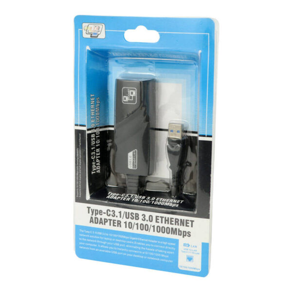تبدیل USB3.0 به LAN RJ45 سرعت 1000 - Image 2