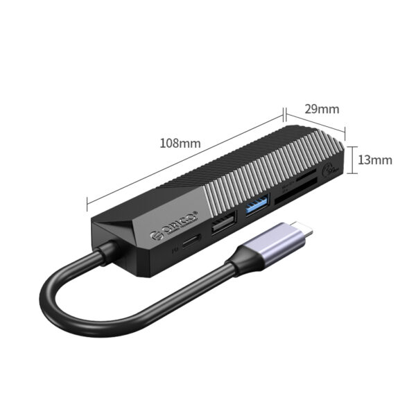 هاب Type-C چهار کاره اوریکو مدل MDK-6P - Image 6