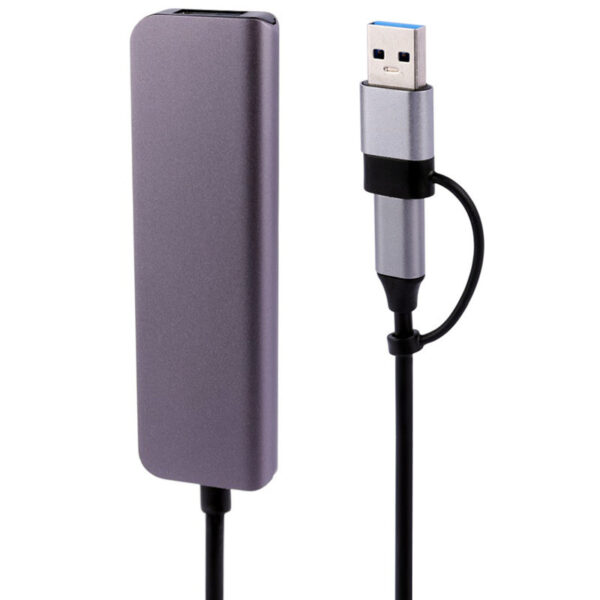هاب 4 پورت Type-C /USB3.0مدل U2301 - Image 3