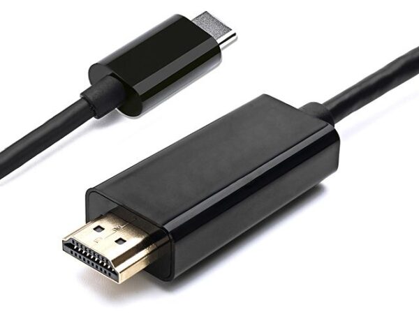 کابل تایپ سی به اچ دی ام ای بطول 1.8 TYPE-C TO HDMI CABLE