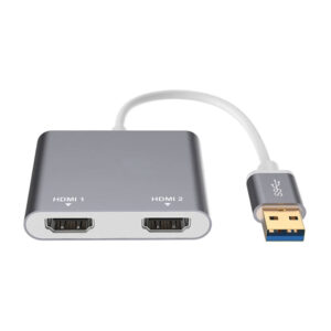 تبدیل  USB3.0 TO HDMI/Dual مدل دو پورت