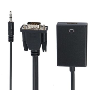 مبدل VGA به HDMI با صدا و آداپتور