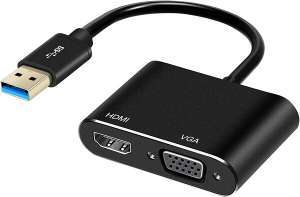 تبدیل USB 3.0 به VGA و HDMI