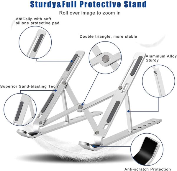 پایه نگهدارنده لپ تاپ مدل X-Foldable - Image 6