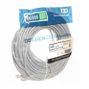 کابل شبکه Cat6 UTP برند BELDEN طول20متر