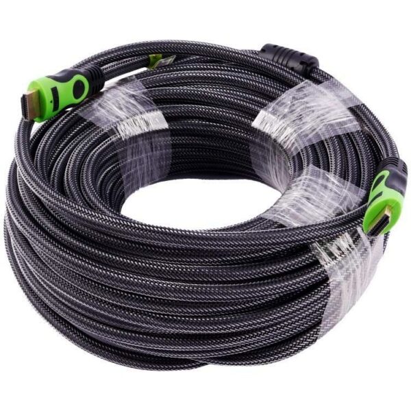 کابل HDMI کنفی به طول 20 متر (سوکت سبز)