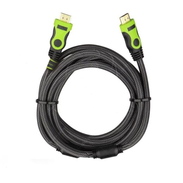کابل HDMI کنفی به طول 5 متر (سوکت سبز) - Image 2