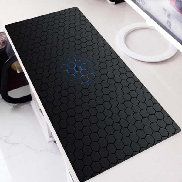 پد ماوس گیمینگ  ابعاد 30*80 سانتیمتر طرح Hexagonal - Image 3