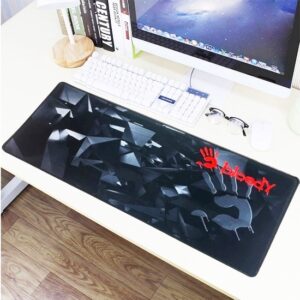پد ماوس گیمینگ  ابعاد 30*80 سانتیمتر طرح  GRAY BLOODY