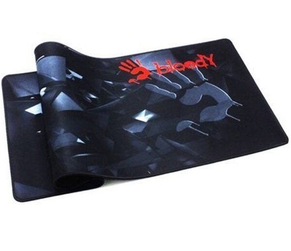 پد ماوس گیمینگ  ابعاد 30*80 سانتیمتر طرح  GRAY BLOODY - Image 4