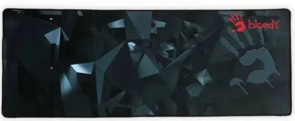 پد ماوس گیمینگ  ابعاد 30*80 سانتیمتر طرح  GRAY BLOODY - Image 3