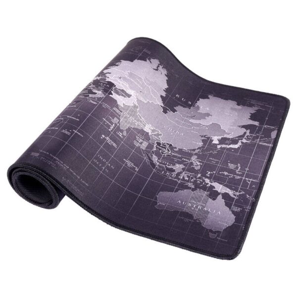 پد ماوس گیمینگ  ابعاد 30*80 سانتیمتر طرح MAP - Image 2