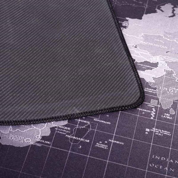 پد ماوس گیمینگ  ابعاد 30*80 سانتیمتر طرح MAP - Image 3