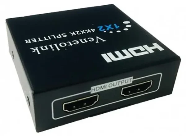اسپلیتر 2 پورت HDMI-4K با اداپتور ونتولینک