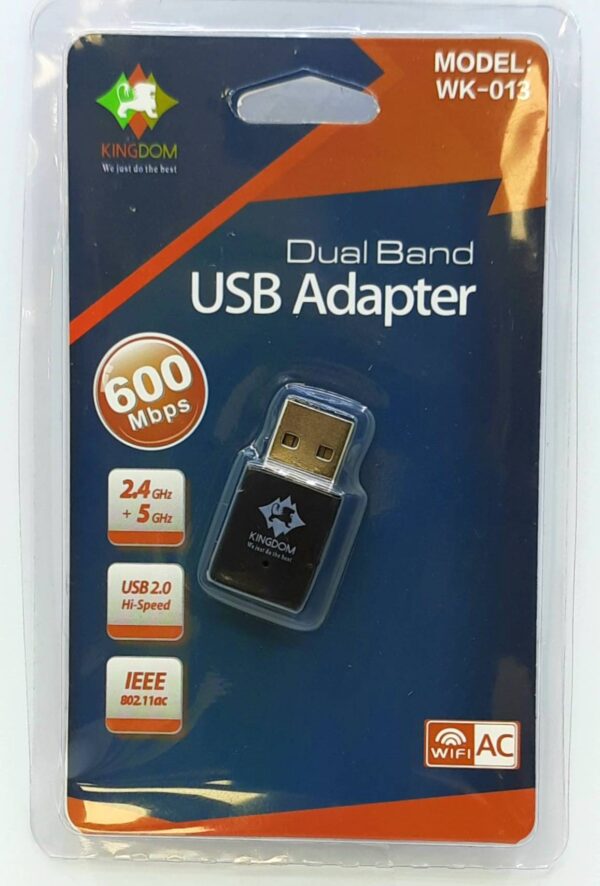 کارت شبکه USB بدون آنتن مدل WK-013