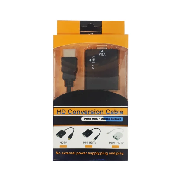 تبدیل HDMI TO VGA با صدا پک دار