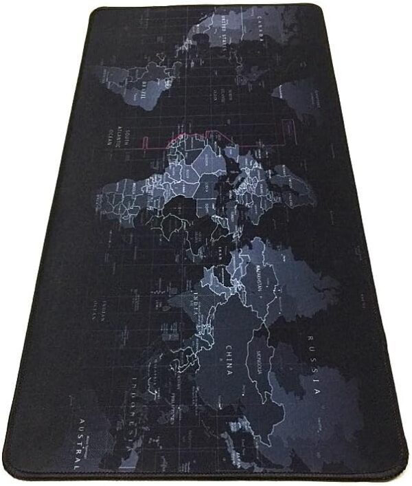 پد ماوس گیمینگ  ابعاد 30*80 سانتیمتر طرح MAP - Image 3