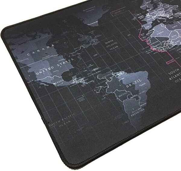 پد ماوس گیمینگ  ابعاد 30*80 سانتیمتر طرح MAP - Image 4