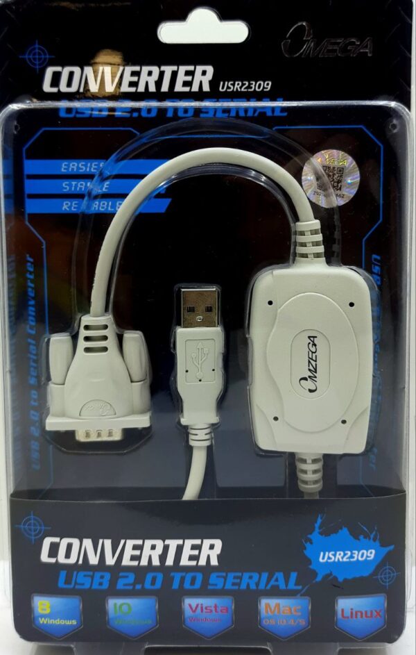 تبدیل USB به سریال RS232 امگا مدل USR2309 - Image 3