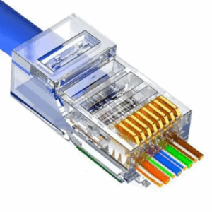 سوکت شبکه CAT6 UTP میان گذر OPEN END (100عددی)