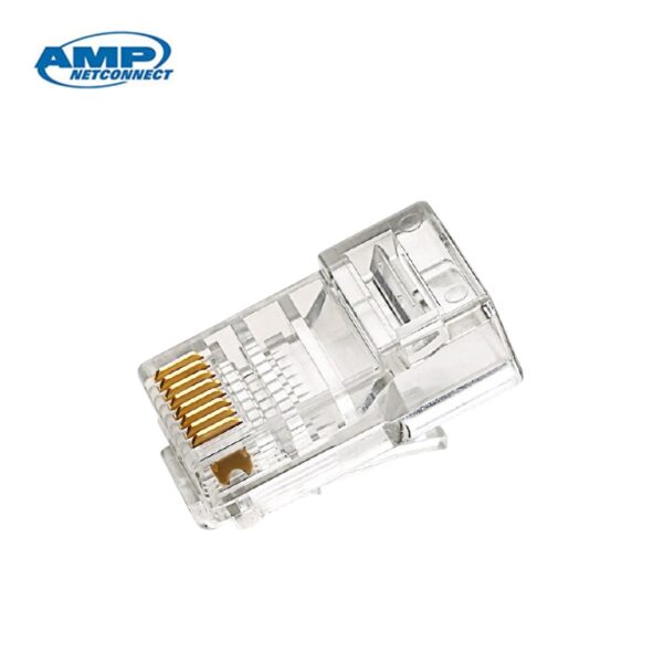 کانکتور AMP Cat6 وارداتی بسته 100 عددی - Image 2