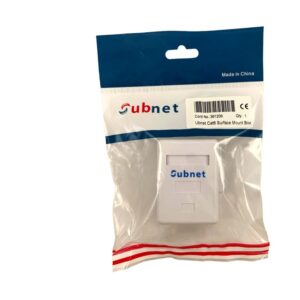 کیستون باکس شبکه تک پورت یوبی نت Cat6 UTP