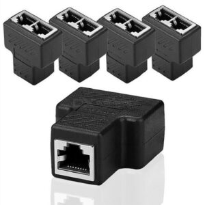 برل 1 به 2 شبکه RJ45 فلزی