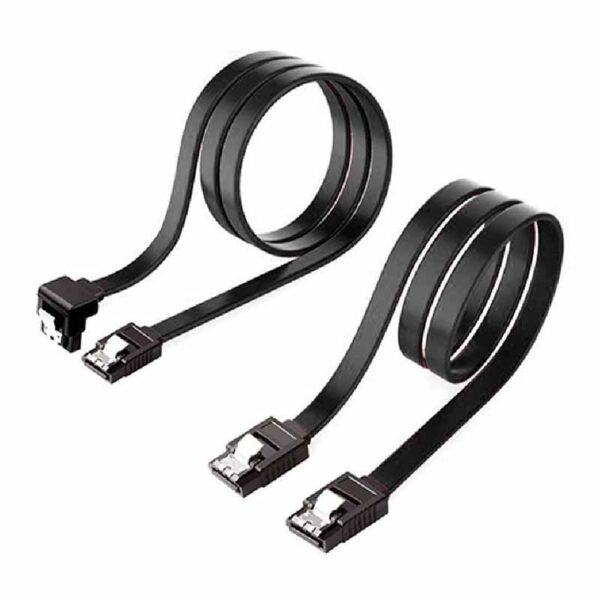 کابل ساتا 6 گیگ قفل دار ایسوس اورجینالی Sata 3.0 6Gbps - Image 2
