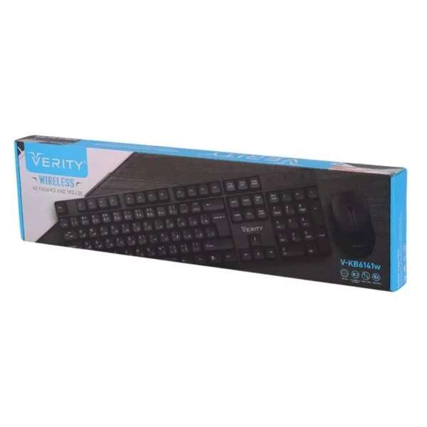 کیبورد و ماوس بی سیم وریتی مدل V-KB6141W - Image 3