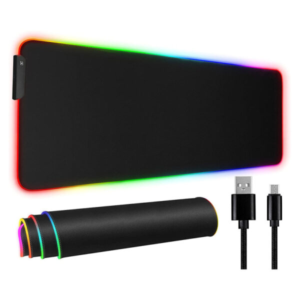 پد ماوس گیمینگ RGB ابعاد 40*90 - Image 6