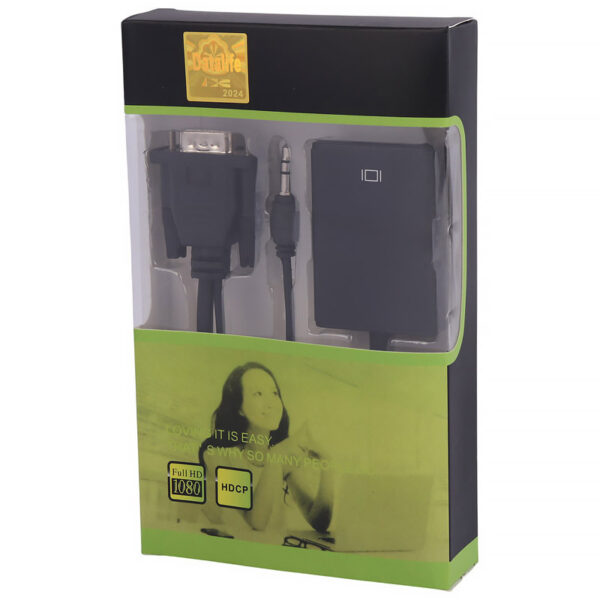 مبدل VGA به HDMI با صدا و آداپتور - Image 4