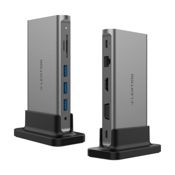 داک استیشن 11پورت USB-C برند لنشن مدل D55 - Image 5