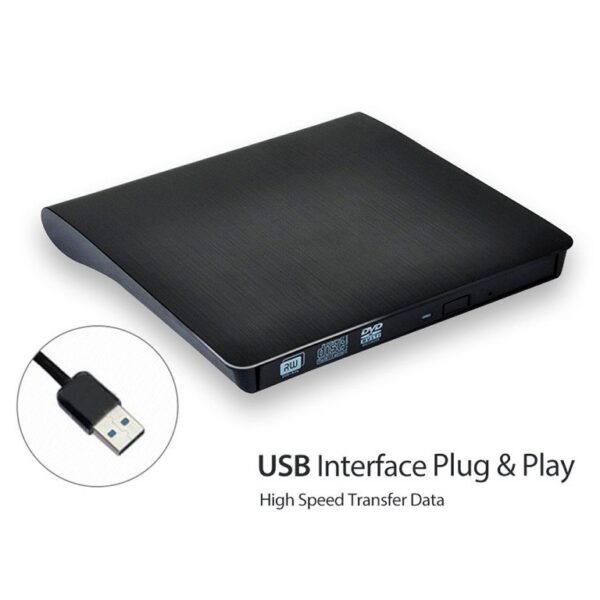 باکس DVD رایتر لپ تاپ USB 3.0 ونتولینک ضخامت 12.7 میلی متر - Image 3