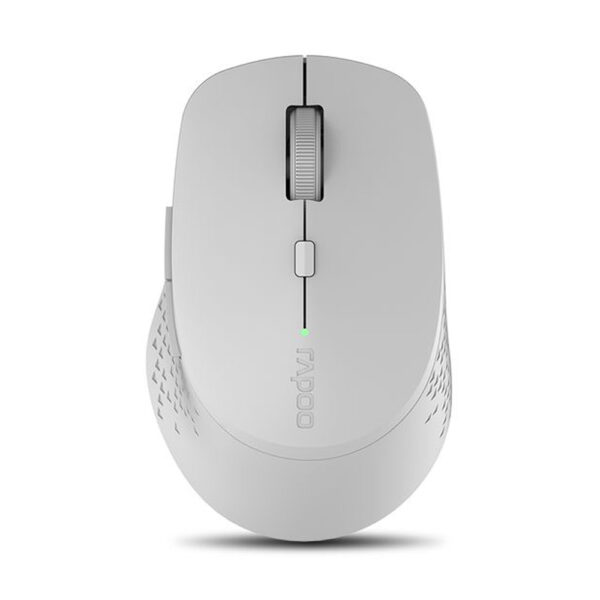 ماوس بی سیم رپو مدل M300 Silent خاکستری