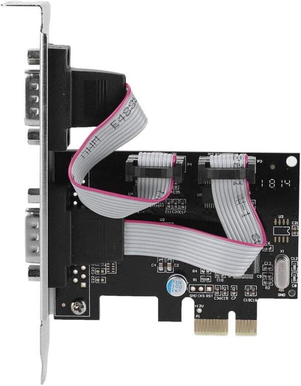 کارت سریال rs232 اسلات PCI- Express دو پورت