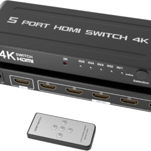 سوئیچ 5 پورت HDMI مدل 4K-501