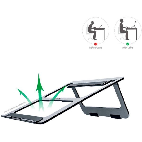 استند فلزی تاشو لپ تاپ مدل Coolcold U2 - Image 5