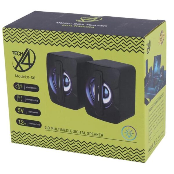 اسپیکر دو تکه ایکس فورتک مدل X-S6 - Image 6