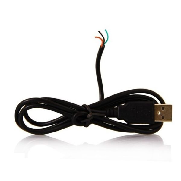 کابل تعمیری USB مشکی ضخیم 4 رشته - Image 2