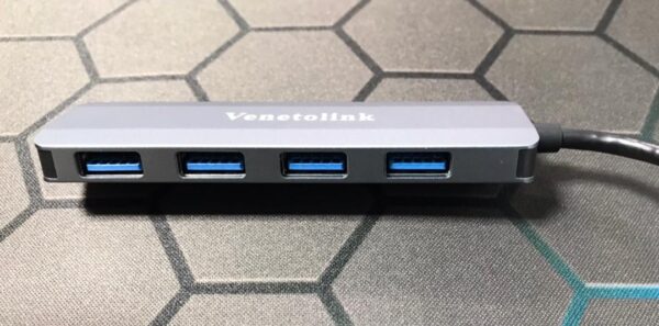 هاب تایپ سی 4 پورت بدنه فلزی VENETOLINK - Image 4