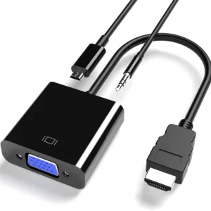 تبدیل HDMI TO VGA به همراه پاور وخروجی صدا
