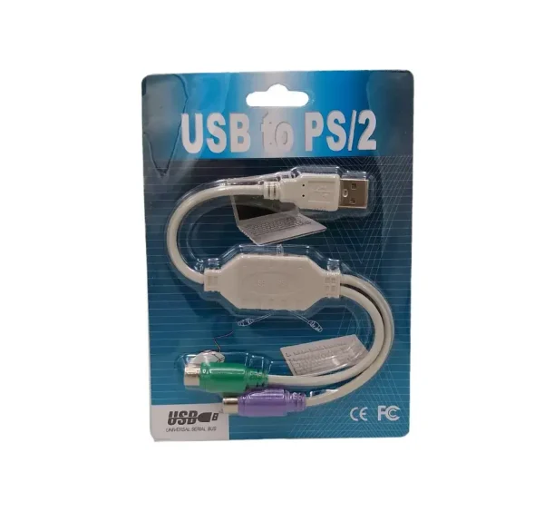 کابل تبدیل PS2 TO USB به طول 30 سانتی متر‎ - Image 2