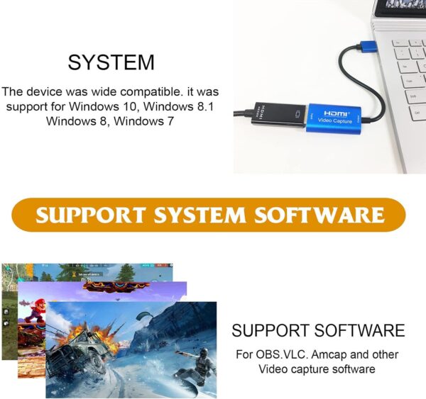 کارت کپچر HDMI به TYPE C مدل HDTV - Image 3
